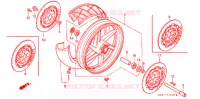 VOOR WIEL voor Honda CBR 250 RR 1995