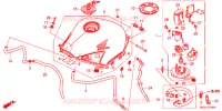 BRANDSTOF TANK/BRANDSTOF POMP voor Honda CBR 400 R 2014