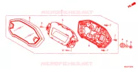 COMBINATIEMETER voor Honda CBR 400 R 2014