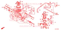 BRANDSTOF TANK/BRANDSTOF POMP voor Honda CBR 600 RR BLACK 2015