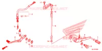 REMPEDAAL/WISSEL PEDAAL voor Honda CBR 600 RR BLACK 2015