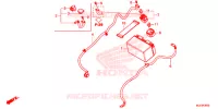 BEDRADINGSBUNDEL/ACCU voor Honda CBR 650 F ABS 2015