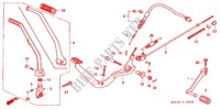 PEDAAL/KICKSTARTER ARM voor Honda CB 400 SS J/B 2003