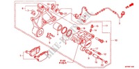 ACHTER REMKLAUW voor Honda CB 1300 SUPER FOUR TOURING 2011