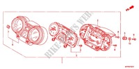 COMBINATIEMETER (CB1300S/SA/TA) voor Honda CB 1300 SUPER FOUR TOURING 2012