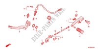 PEDAAL voor Honda CB 1300 SUPER FOUR TOURING 2012