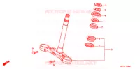 STURING STANG/BOVENSTE BRUG voor Honda CBX 250 TWISTER 2003