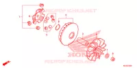 AANDRIJFFACE/ KICKSTARTER SPIL voor Honda S WING 125 ABS E 2012