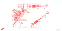 NOKKENAS/KLEP voor Honda S WING 125 ABS E 2012