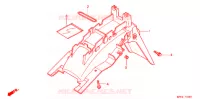 ACHTER STROOMLIJNKAP voor Honda CBX 250 TWISTER 2006