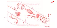STARTEN MOTOR voor Honda CBX 250 TWISTER 2004