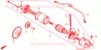 STARTEN MOTOR voor Honda CH 250 ELITE 1989