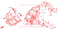 FRAME CHASSIS voor Honda 50 METROPOLITAN 2006