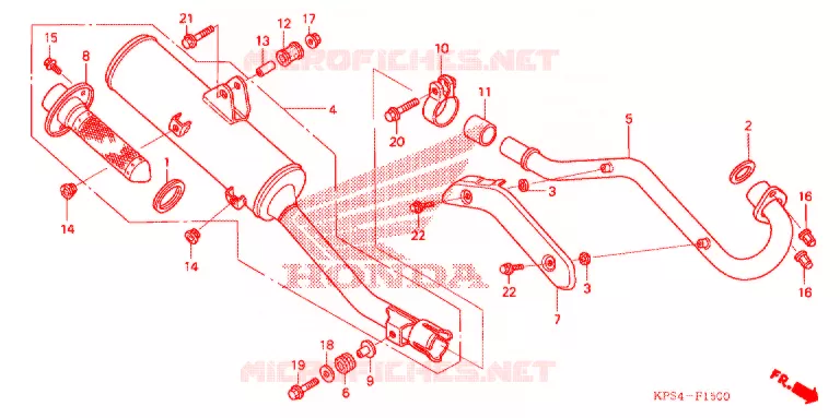 UITLAATDEMPER(2) Honda MOTO 230 CRF 2004  CRF230F4