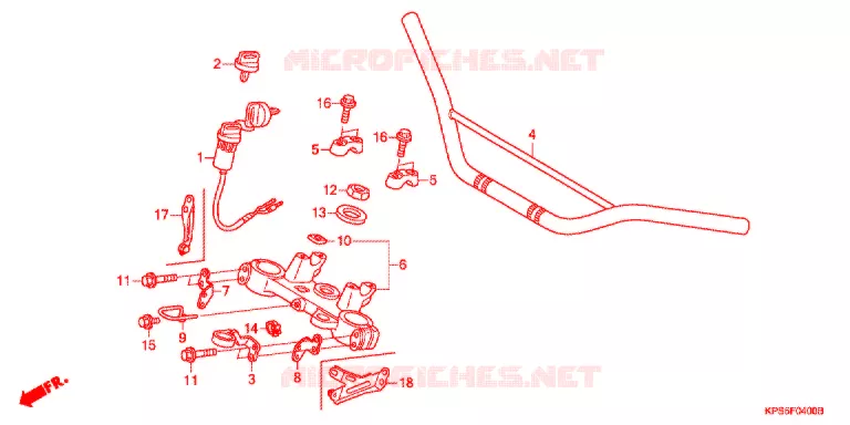 HENDEL PIJP/BOVENSTE BRUG (2) Honda MOTO 230 CRF 2010  CRF230F8