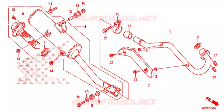 UITLAATDEMPER(2) Honda MOTO 230 CRF 2014  CRF230FE