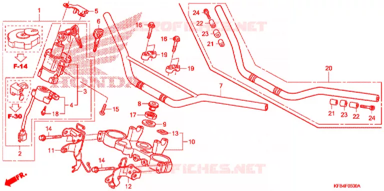 HENDEL PIJP/BOVENSTE BRUG (2) Honda MOTO 230 CRF 2009  CRF230L9