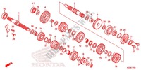 TRANSMISSIE voor Honda CRF 250 L RED 2014