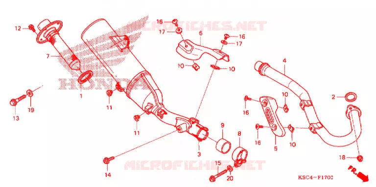 UITLAATDEMPER(2) Honda MOTO 250 CRF 2011  CRF250XB