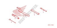 GEREEDSCHAP/ACCUVAK voor Honda CRF 250 X 2012