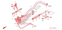 LUCHTZUIGKLEP voor Honda CRF 250 X 2012
