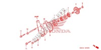 WATERPOMP voor Honda CRF 250 X 2012