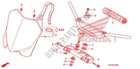 HENDEL PIJP/BOVENSTE BRUG (2) voor Honda CRF 450 R 2010