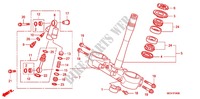 STURING STANG/BOVENSTE BRUG voor Honda CRF 450 R 2011