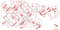 UITLAATDEMPER(2) voor Honda CRF 450 R 2011