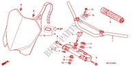 HENDEL PIJP/BOVENSTE BRUG (2) voor Honda CRF 450 R 2012