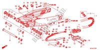 ZWAAI ARM/KETTINGKAST voor Honda CRF 450 R 2014