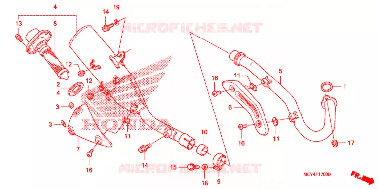 UITLAATDEMPER(2) Honda MOTO 450 CRF 2011  CRF450XB