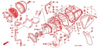 VOOR AFDEKKING/LUCHTFILTER voor Honda CRF 450 X 2012