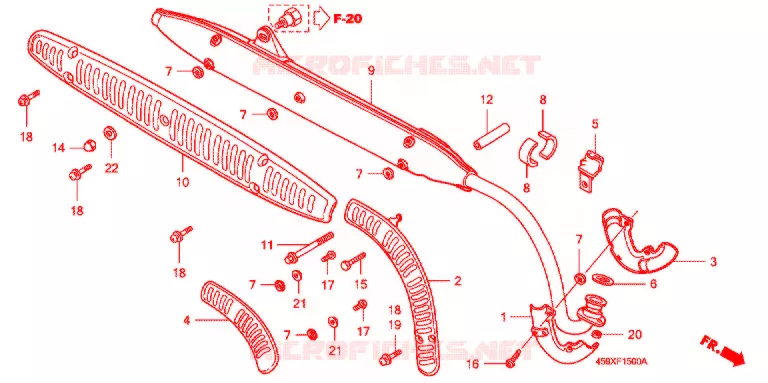 UITLAATDEMPER(2) Honda MOTO 110 CT 2006  CT1106