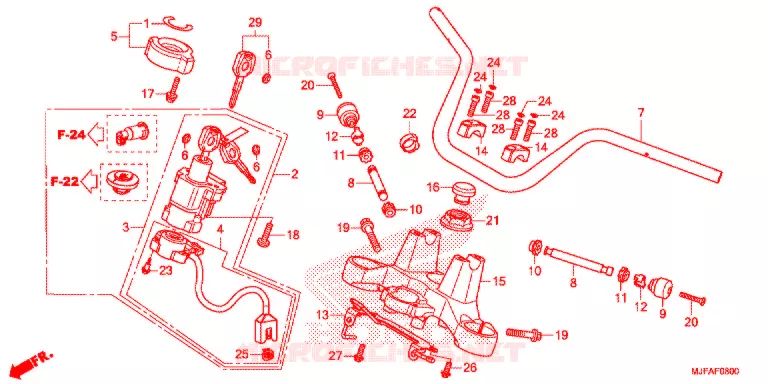HENDEL PIJP/BOVENSTE BRUG (2) Honda MOTO 700 CTX 2014  CTX700E