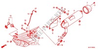 UITLAATDEMPER(2) voor Honda CTX 700 N DUAL CLUTCH 2014