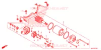 STARTMOTOR voor Honda CB 400 X ABS 2017