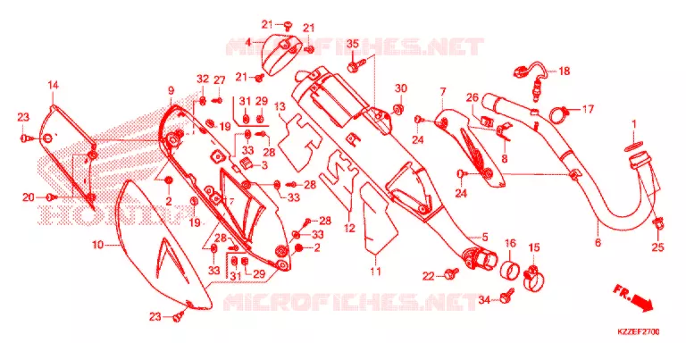 UITLAATDEMPER(2) Honda MOTO 250 CRF 2017  CRF250LAH