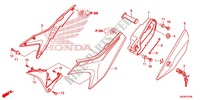 ZIJ AFDEKKING (CRF250L/LA) voor Honda SHADOW 1100 American Classic Edition Tourer 2000
