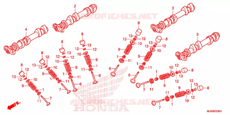 NOKKENAS/KLEP Honda MOTO 1300 CTX 2016  CTX1300AG