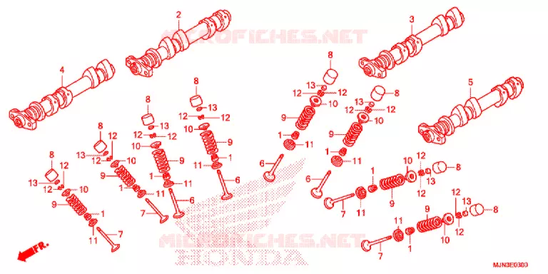 NOKKENAS/KLEP Honda MOTO 1300 CTX 2016  CTX1300AG