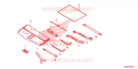 GEREEDSCHAP/ACCUVAK voor Honda CTX 1300 2016