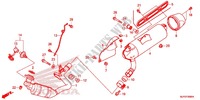 UITLAATDEMPER(2) voor Honda CTX 700 N DCT ABS 2016