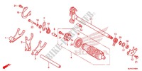 SCHAKELING TROMMEL (CTX700N/NA) voor Honda CTX 700 N 2014