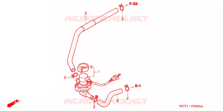 LUCHT INJECTIE BEDIENING KLEP Honda SCOOTER 400 SILVERWING 2004  FJS400A4