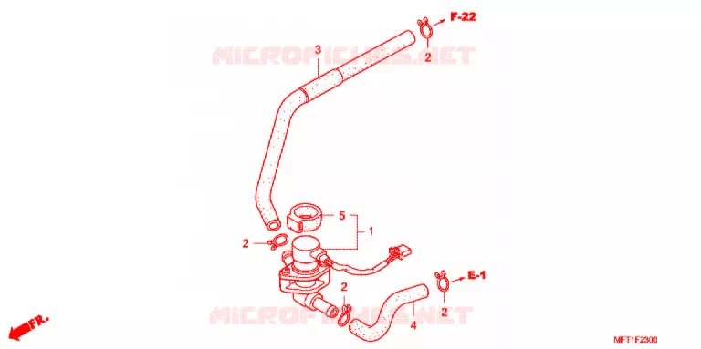 LUCHT INJECTIE KLEP Honda SCOOTER 400 SILVERWING 2016  FJS400A9_J