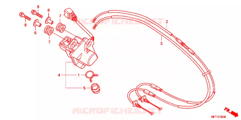 SERVOMOTOR Honda SCOOTER 400 SILVERWING 2009  FJS400D9_J