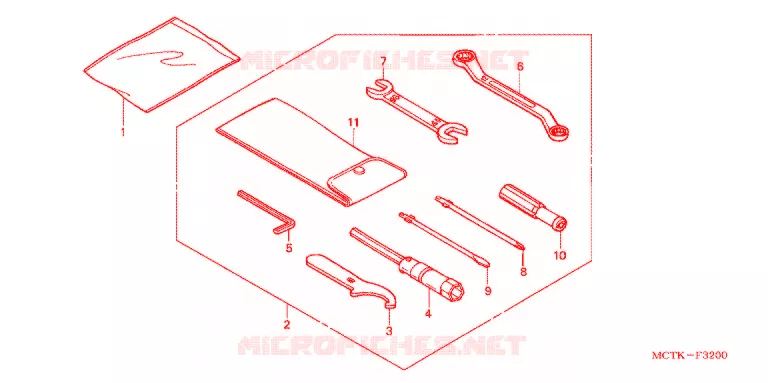 GEREEDSCHAP/ACCUVAK Honda SCOOTER 600 SILVERWING 2009  FJS600A9_J