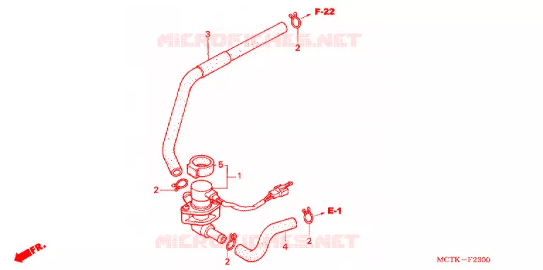 LUCHT INJECTIE KLEP Honda SCOOTER 600 SILVERWING 2012  FJS600D9