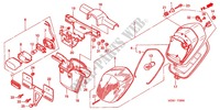 ACHTERLICHT(2) voor Honda VALKYRIE 1500 F6C DELUXE 2001